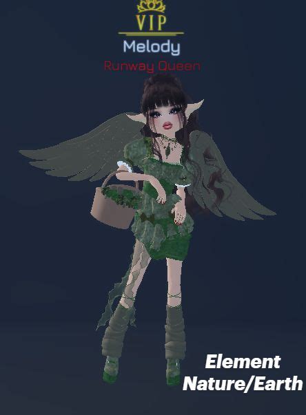 Roblox Dress To Impress Element Nature Earth Trong 2024