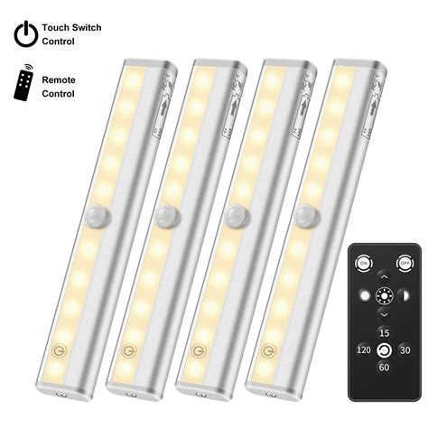 Under Cabinet Lighting Remote Control, Anbock Wireless LED Closet Light Battery | eBay