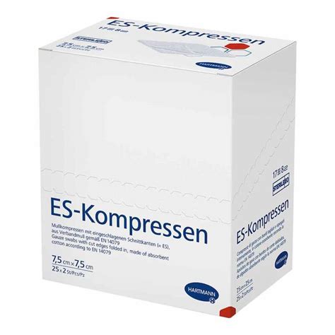 Es Kompressen Steril X Cm Fach X St Online Bei Pharmeo Kaufen