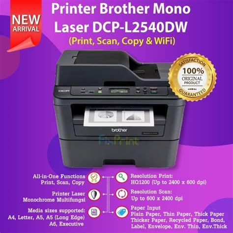 Printer Brother DCP L2540DW Print Scan Copy Duplex Wireless L2540DW