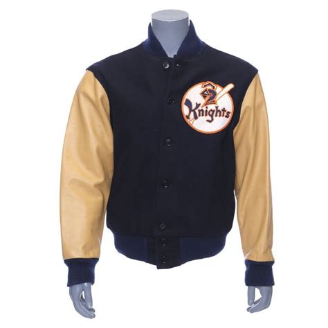 Lot 299 The Natural 1984 New York Knights Coach Letterman Jacket