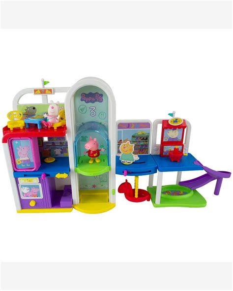 Riachuelo Playset Peppa Pig Peppa Vai Ao Shopping Sunny