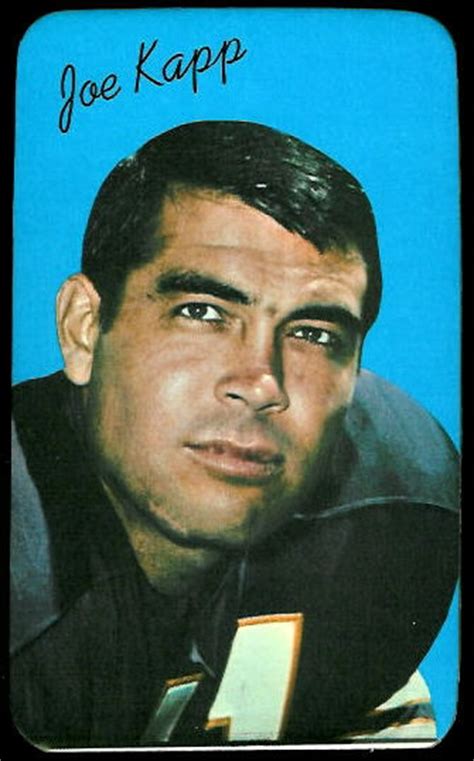 1970 Topps Super Football Card #31: Joe Kapp