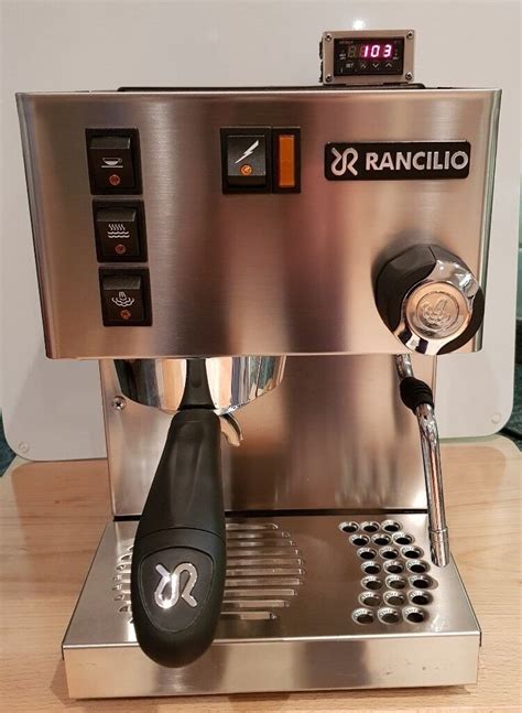 Rancilio Silvia Espresso Machine W Pid Experience The Pleasure Of