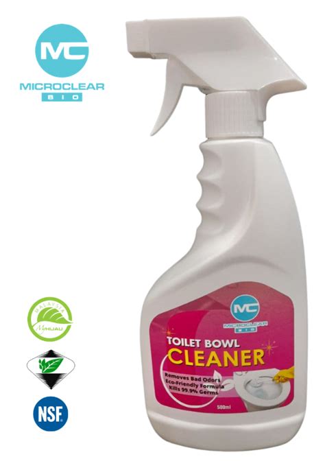 Microclearbio Households Eco Friendly Toilet Cleaner 500ml Spray Bottle