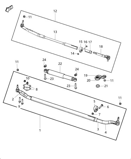 Dodge Ram 2500 Steering Parts Diagram