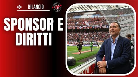 Bilancio Milan Ecco I Proventi Da Sponsor E Diritti Audiovisivi