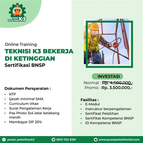 Sertifikasi Bnsp Jakarta Pusat Pelatihan K