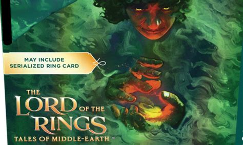 Icv Wizards Of The Coast Unveils Magic The Gathering Lotr Promo