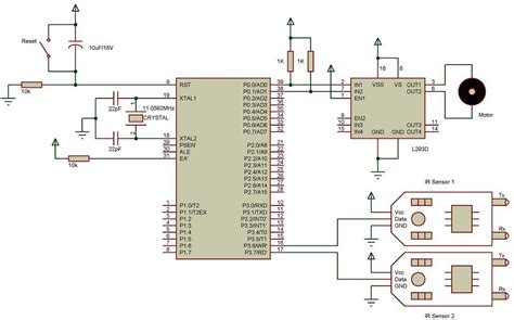 Automatic Gate Control Circuit Diagram Electrical And Electr