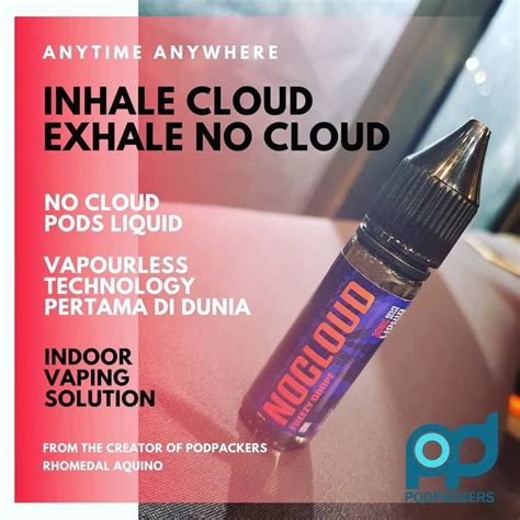 Jual NoCloud Salt Nic 15ML By Trimasketir Liquid No Cloud Salt Nic