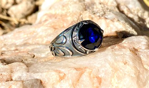 Vilya Elrond Inspired Elven Ring Lord of Rivendell Ring of - Etsy