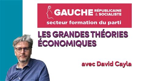 Les grandes théories économiques David Cayla YouTube