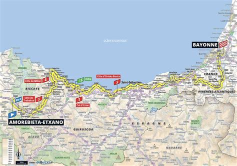 Tour de France 2023 étape 3 Profil et parcours détaillés