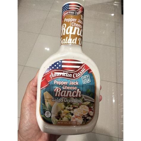 ⭐ American Classic Pepper Jack Cheese Ranch น้ำสลัด รสพริกไทย และ ชีส อเมริกัน คลาสสิค 473ml ⭐