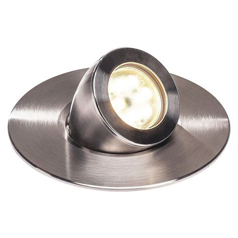 Luminaria Led Empotrable Suelo Exterior Slv Gimble Out Acero Inox