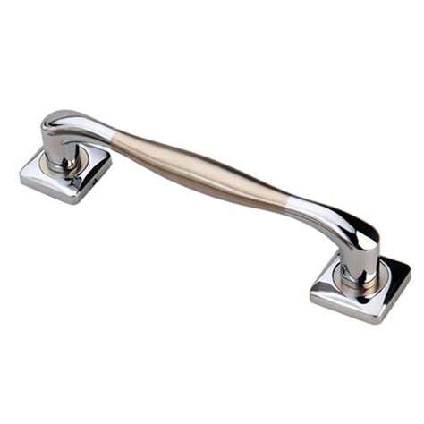 Silver Color Corrosion Resistant Heavy Duty Stainless Steel Door Handles Application For Office