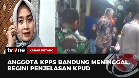 Penjelasan Ketua KPUD Kota Bandung Soal Petugas KPPS Meninggal Dunia