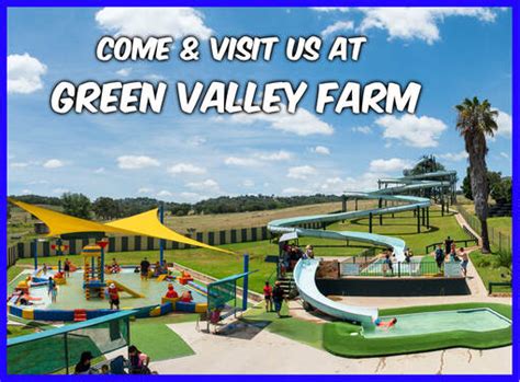 Water Activities FUN - "GREEN VALLEY FARM" The Bush Oasis