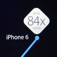 The new Apple A8 processor is up to 84x faster and has "sustained ...