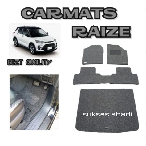 Jual Karpet Mie Mobil Toyota Raize Tebal Cm Shopee Indonesia