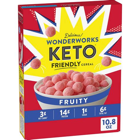 Fruity Wonderworks Keto Friendly Breakfast Cereal Keto