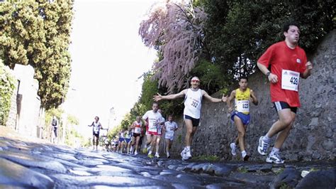 Roma Appia Run Domenica Aprile La Gara Un Mese Alla Chiusura Delle