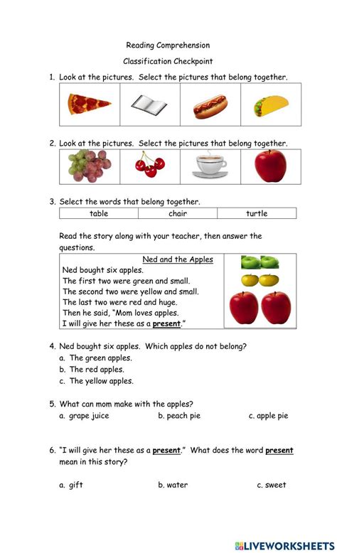 1649745 Reading Comprehension Classification