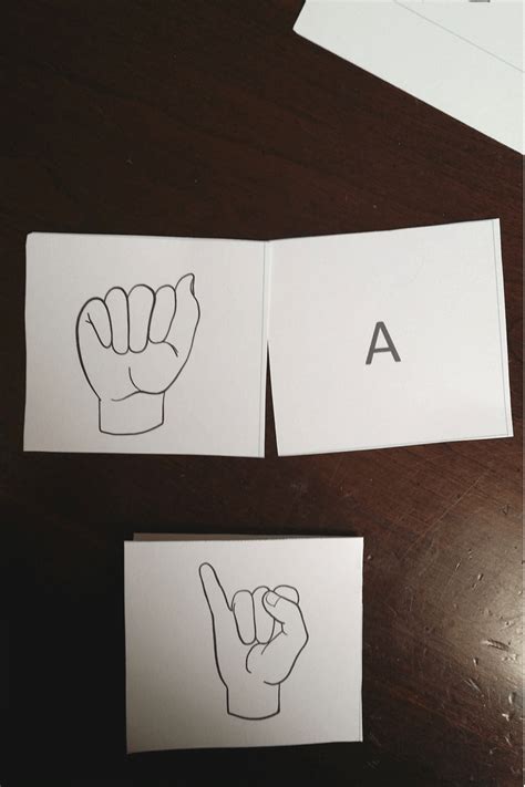 Freebie Friday Free Printable Asl Alphabet Flashcards Pack Learn Porn