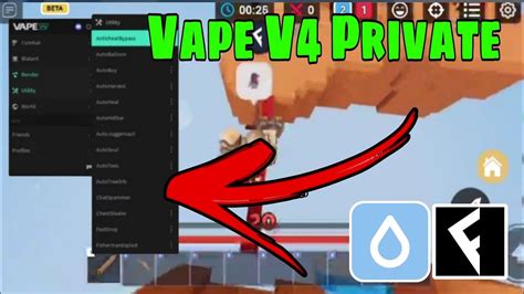 Fluxus Hydrogen New Bedwars Vape V4 Private Script Youtube