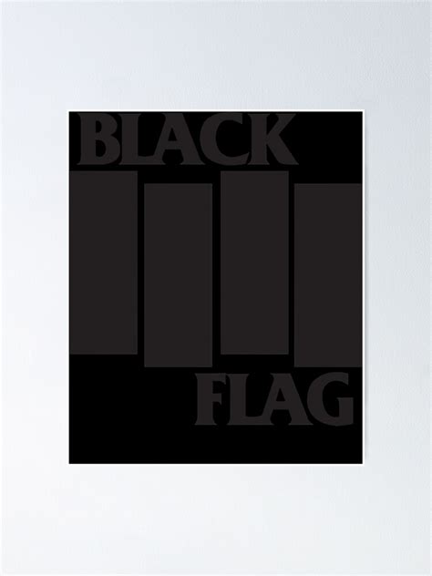 "Black Flag Band Logo Classic" Poster for Sale by DevonTyler | Redbubble