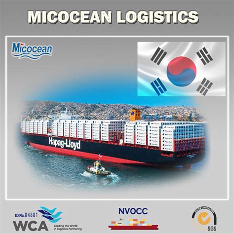 Fastest Fcl Lcl Container Cargo Sea Freight From China To Inchon South