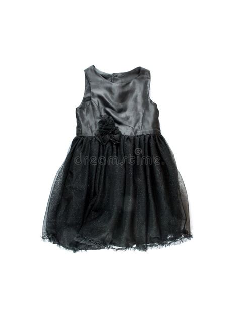 Black dress for baby girl stock photo. Image of female - 118842962