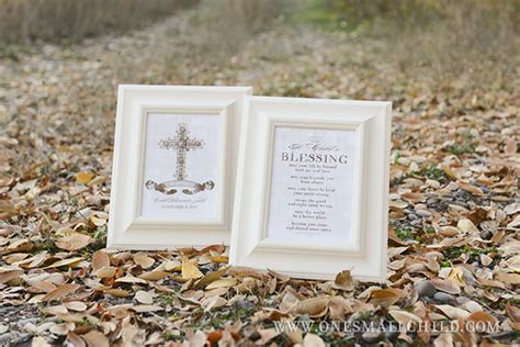 Baptism Gifts: Personalized Baptism Prints