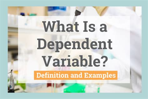 Dependent Variable Definition And Examples