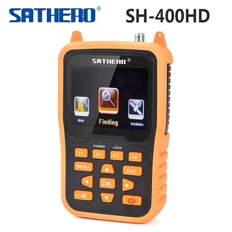 Sathero SH 400HD Digital Satellite Finder DVB S2 DVB S Satfinder 3 5