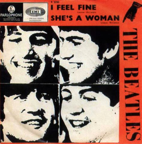 I Feel Fine single artwork – Sweden | The Beatles Bible