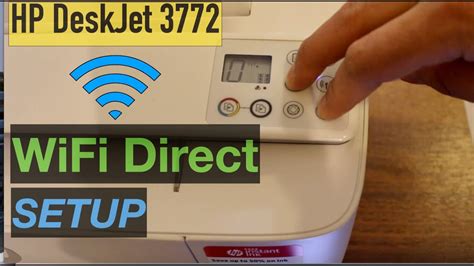 HP DeskJet 3772 WiFi Direct Wireless Setup Direct Wireless Setup