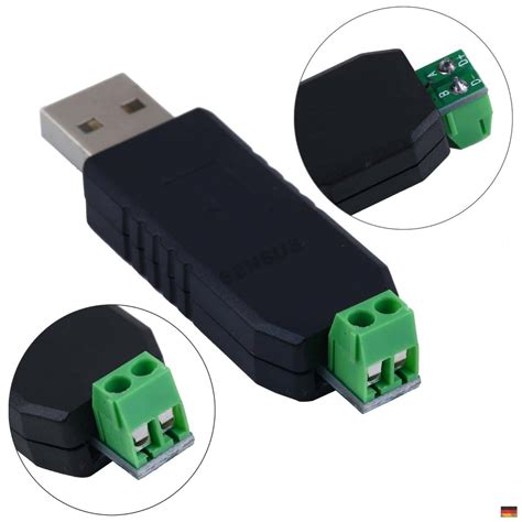 Rs485 Konverter Bus Adapter Seriell Usb Rs 485 Schnittstelle Modbus