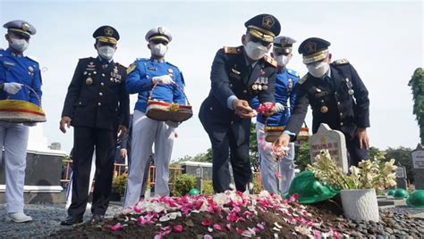 Sambut Hari Bhakti Imigrasi Ke 72 Kemenkumham Jateng Gelar Upacara