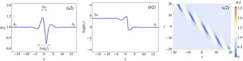 Vector Breather Of Type II The Solution Parameters Are Defined In