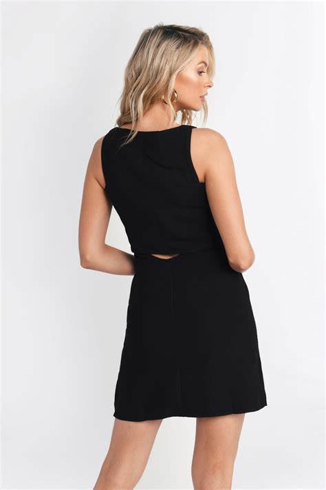 Trendy Black Shift Dress Square Neck Dress Shift Dress 16 Tobi Us