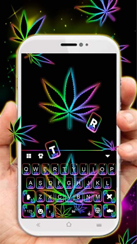 Glow Rasta Weed Keyboard Theme Apk For Android Download