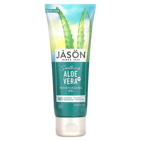 Jason Natural Soothing 98 Aloe Vera Moisturizing Gel 4 Oz 113 G