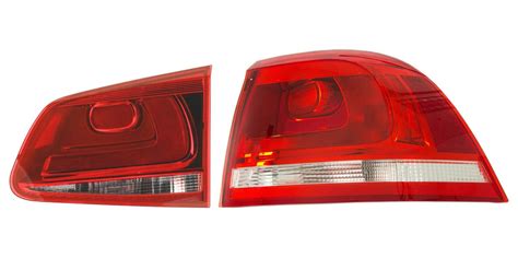 Tail Light Assembly Passenger Side Inner And Outer Valeo Kit