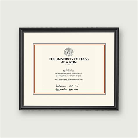 Alumni Artwork Diploma Frame Standard Matting