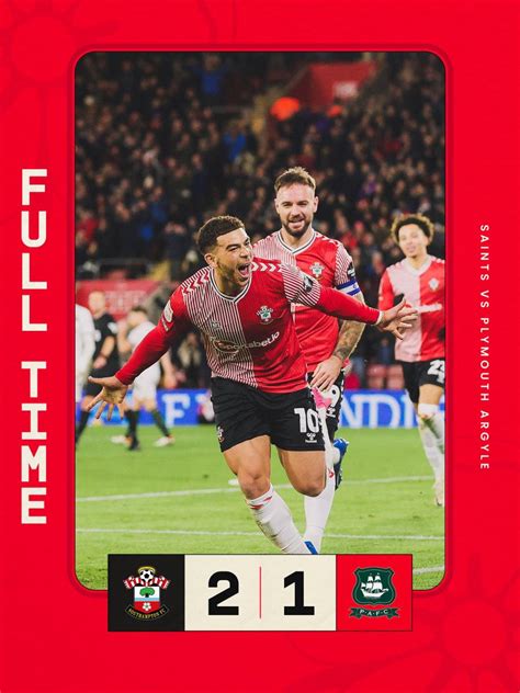 Highlights And Goals Of Southampton 2 1 Plymouth In Efl Championship December 29 2023 Vavel Usa