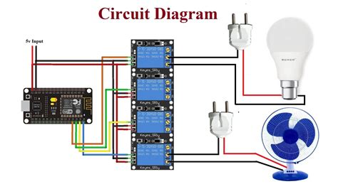 Home Automation Using Arduino Uno And Bluetooth Circuit Diag