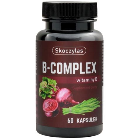 SKOCZYLAS B COMPLEX WITAMINY Z GRUPY B 60 Kaps 13337183623 Allegro Pl