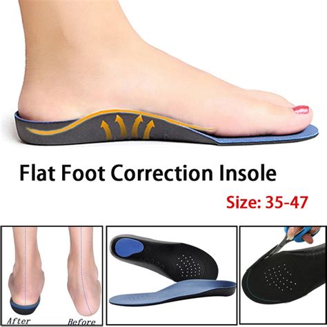 Severe Flat Feet Arch Support Insoles- Firm Arch Supports Orthotics ...